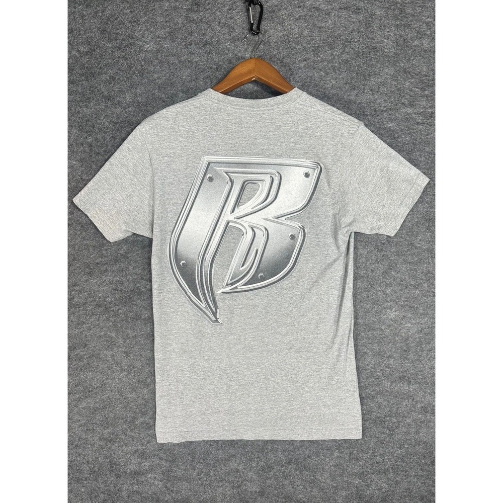 Supreme Ruff Ryder T Shirt Gray Short Sleeve Men's Size Medium RARE og DMX